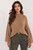 brown - Jumper model 202306 Och Bella U704-202306