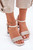 beige - Heel sandals model 213018 Step in style U704-213018