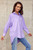 violet - Long sleeve shirt model 178719 Roco Fashion U704-178719