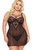 black - Sexy set model 206928 SoftLine Collection U704-206928