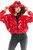 red - Jacket model 149763 awama U704-149763