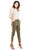 green - Women trousers model 140004 awama U704-140004