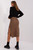 brown - Skirt model 187759 Lakerta U704-187759