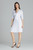 white - Cocktail dress model 143927 Lenitif U704-143927