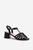 black - Heel sandals model 197091 Step in style U704-197091