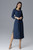 navy blue - Cocktail dress model 126024 Figl U704-126024