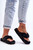 black - Japanese flip-flops model 183601 Step in style U704-183601