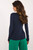 navy blue - Jumper model 200180 AT U704-200180