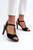 black - Heel sandals model 197092 Step in style U704-197092