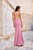 pink - Long dress model 203377 Roco Fashion U704-203377