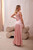 pink - Long dress model 192545 Roco Fashion U704-192545