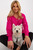 pink - Cardigan model 175746 Rue Paris U704-175746