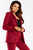 red - Jacket model 166821 awama U704-166821