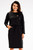 black - Daydress model 187147 awama U704-187147