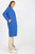 blue - Coat model 172440 Och Bella U704-172440