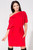 red - Daydress model 61694 Tessita U704-61694