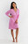 pink - Bathrobe model 168854 Sensis U704-168854