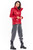 red - Jacket model 150778 awama U704-150778
