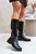 black - Thigh-Hight Boots model 202106 Step in style U704-202106