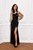 black - Long dress model 205957 Roco Fashion U704-205957