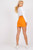 orange - Short skirt model 166977 Italy Moda U704-166977