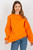 orange - Sweatshirt model 174612 Ex Moda U704-174612