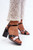 black - Heel sandals model 198678 Step in style U704-198678