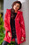 red - Coat model 149760 awama U704-149760
