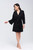 black - Bathrobe model 170096 Babella U704-170096