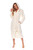 beige - Long bathrobe model 172769 L&L collection U704-172769