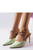 green - High heel pumps model 207900 Solea U704-207900