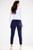 navy blue - Tracksuit trousers model 187161 awama U704-187161
