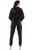 black - Sweatshirt model 178656 awama U704-178656