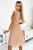 beige - Cocktail dress model 181124 Numoco U704-181124
