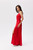 red - Long dress model 210979 Roco Fashion U704-210979