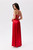 red - Long dress model 210979 Roco Fashion U704-210979