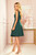 green - Cocktail dress model 152312 Numoco U704-152312