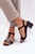 black - Heel sandals model 211368 Step in style U704-211368