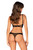 black - Sexy set model 187316 Obsessive U704-187316