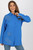 blue - Long sleeve shirt model 181625 Factory Price U704-181625