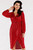 red - Evening dress model 174353 awama U704-174353