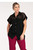 black - Short sleeve shirt model 204319 Figl U704-204319