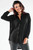 black - Long sleeve shirt model 173923 awama U704-173923