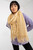beige - Shawl model 174884 AT U704-174884