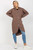 brown - Sweatshirt model 174719 Rue Paris U704-174719