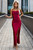 red - Evening dress model 196387 Numoco U704-196387