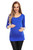 blue - Blouse model 133325 PeeKaBoo U704-133325