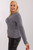 grey - Jumper plus size model 190065 Factory Price U704-190065