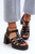 black - Heel sandals model 211947 Step in style U704-211947
