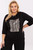 black - Plus size blouse model 212691 Relevance U704-212691